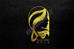 لوگو سالن زیبایی hela