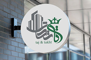 طراحی لوگو تاج و تخت 